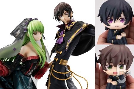 復活のルルーシュ「L.L.＆C.C.セット」が2月に受注スタート！／るかっぷ「ルルーシュ・ランペルージ」「枢木スザク」は5月下旬発売予定【コードギアス フィギュア情報】