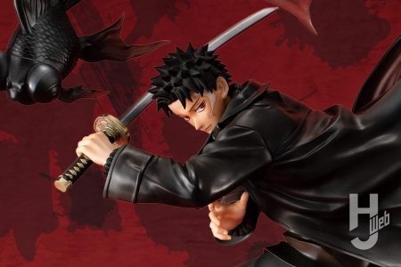 週間少年ジャンプで連載中の『カグラバチ』より主人公「六平千鉱」が立体化！妖刀・淵天を構え、斬撃「涅」を繰り出す姿を再現