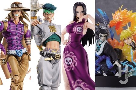 『ワンピース』ボア・ハンコック、「スティール・ボール・ラン」ジャイロ・ツェペリなど人気ジャンプキャラクターがアクションフィギュアに【フィギュア最新情報】