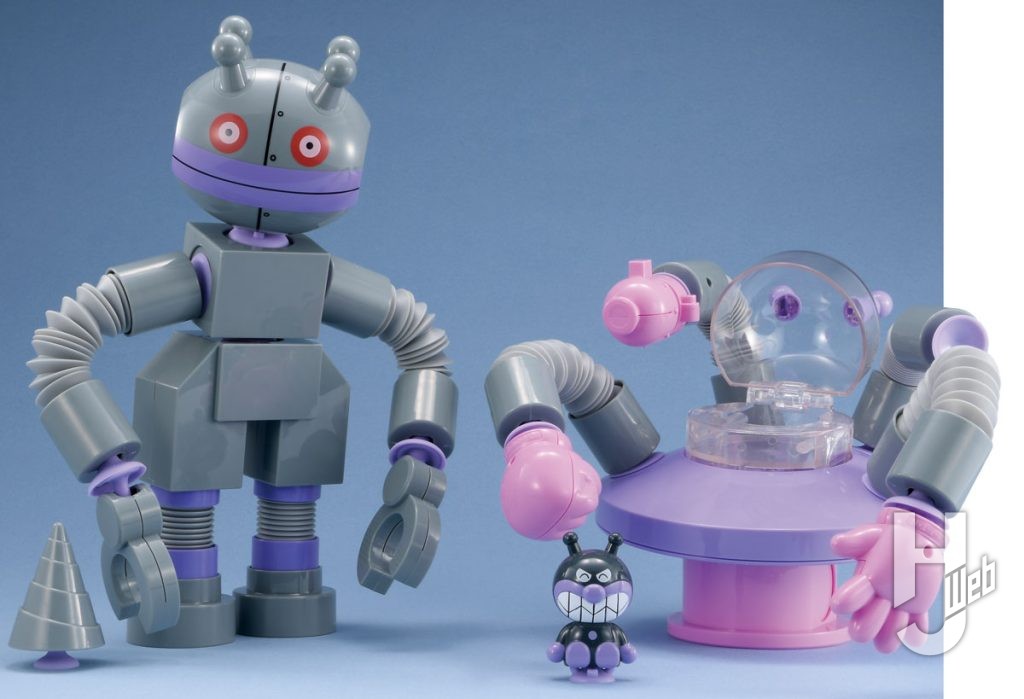 まげて！ のばして！ くっつけて！くねくねチューブメカシリーズ バイキンUFOとだだんだん
