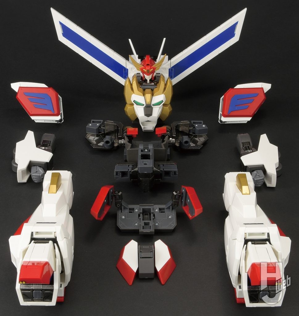 超合金魂 GX-120 キングエクスカイザー　パーツ分解