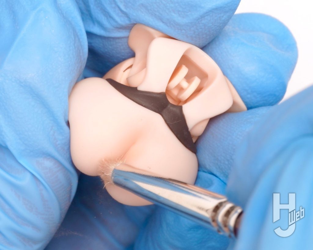 PUNIMOFUシャオのプラモデルの製作の画像その2