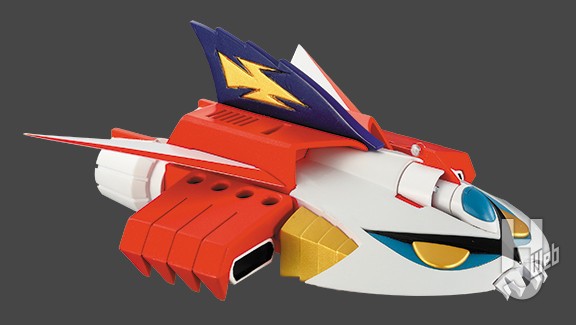 ライディーンの可動フィギュアのコントローラーの画像