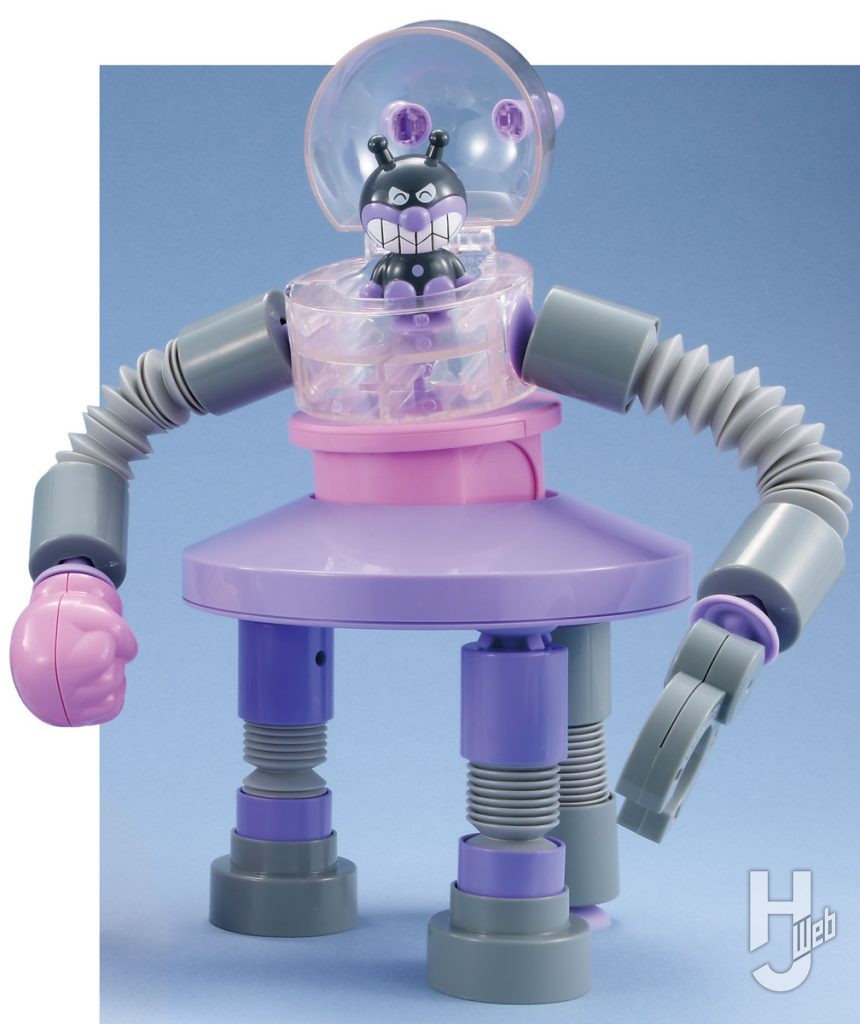 各パーツは自由自在に組み合わせるだけでなく、アームチューブを吸盤で好きな所に取り付けることで自分好みのメカを作り上げることができる　1枚目