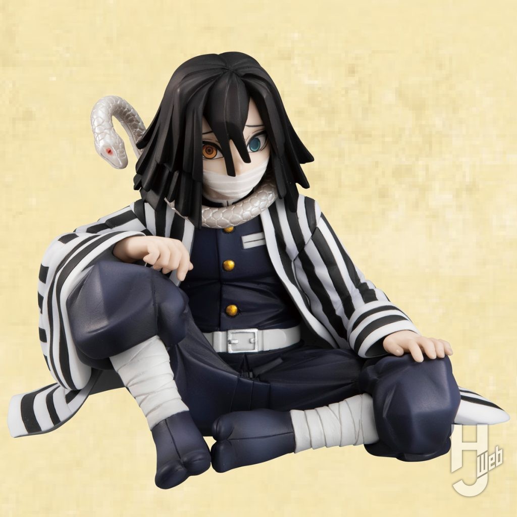 伊黒小芭内のてのひらフィギュアの画像