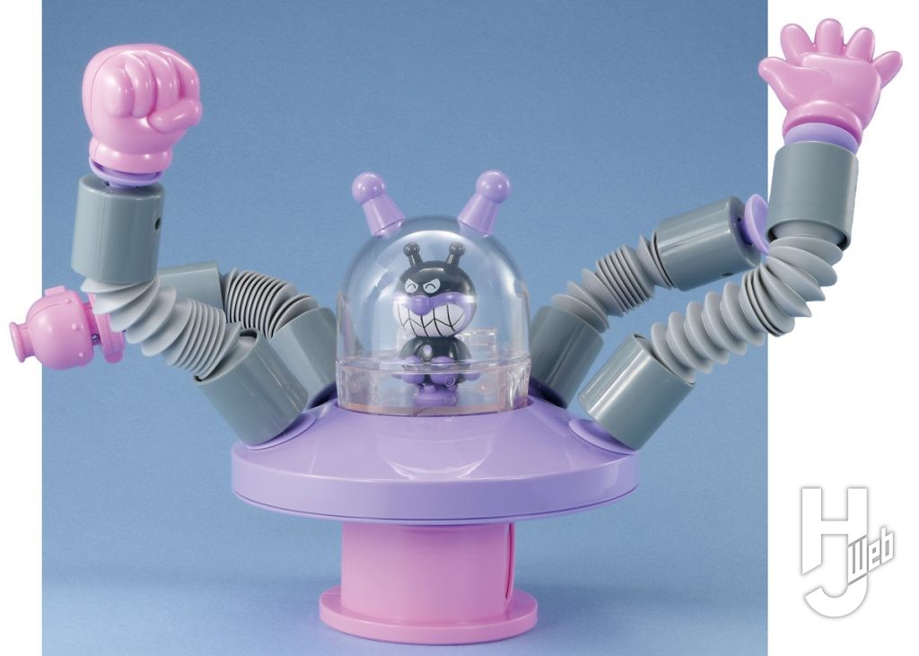 各パーツは自由自在に組み合わせるだけでなく、アームチューブを吸盤で好きな所に取り付けることで自分好みのメカを作り上げることができる　2枚目