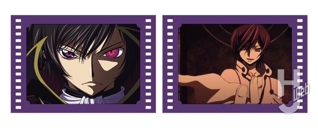 ルルーシュのレンチキュラーポストカードの画像