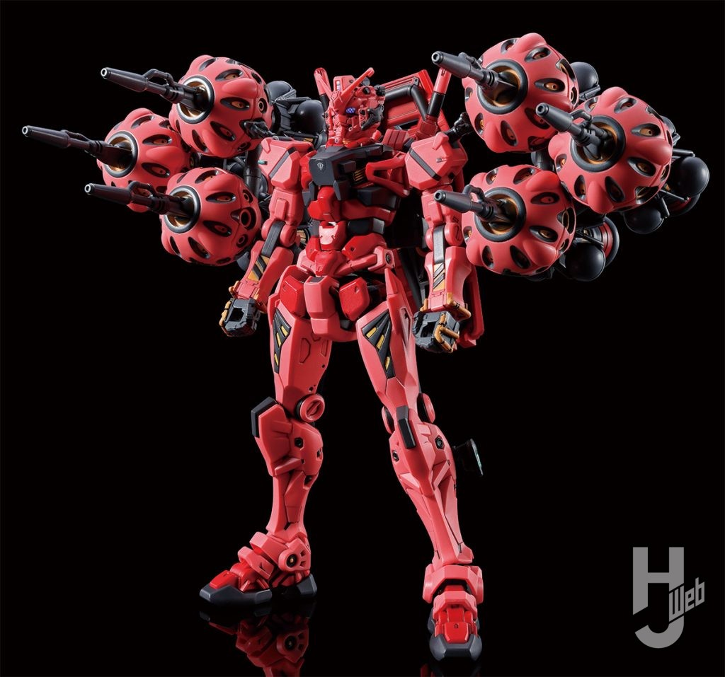 赤いガンダムオプションパーツ 装備例