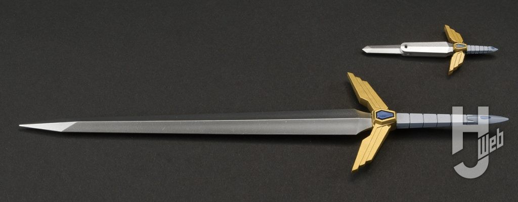 大型カイザーソード　小型カイザーソード　比較