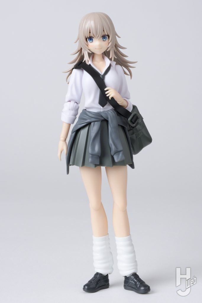 ウルフさんのプラモデルの素組みの全体画像