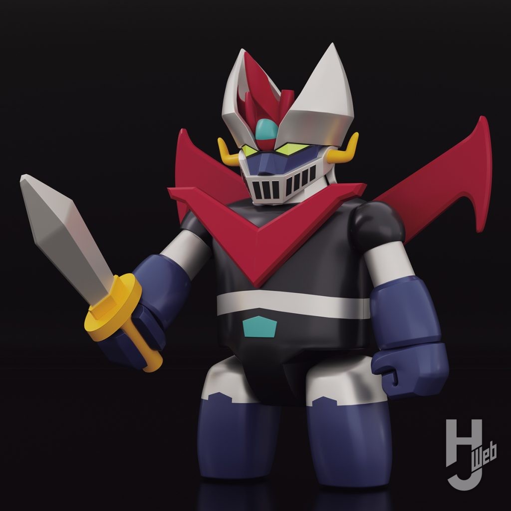 グレートマジンガーのデフォルメフィギュアの画像