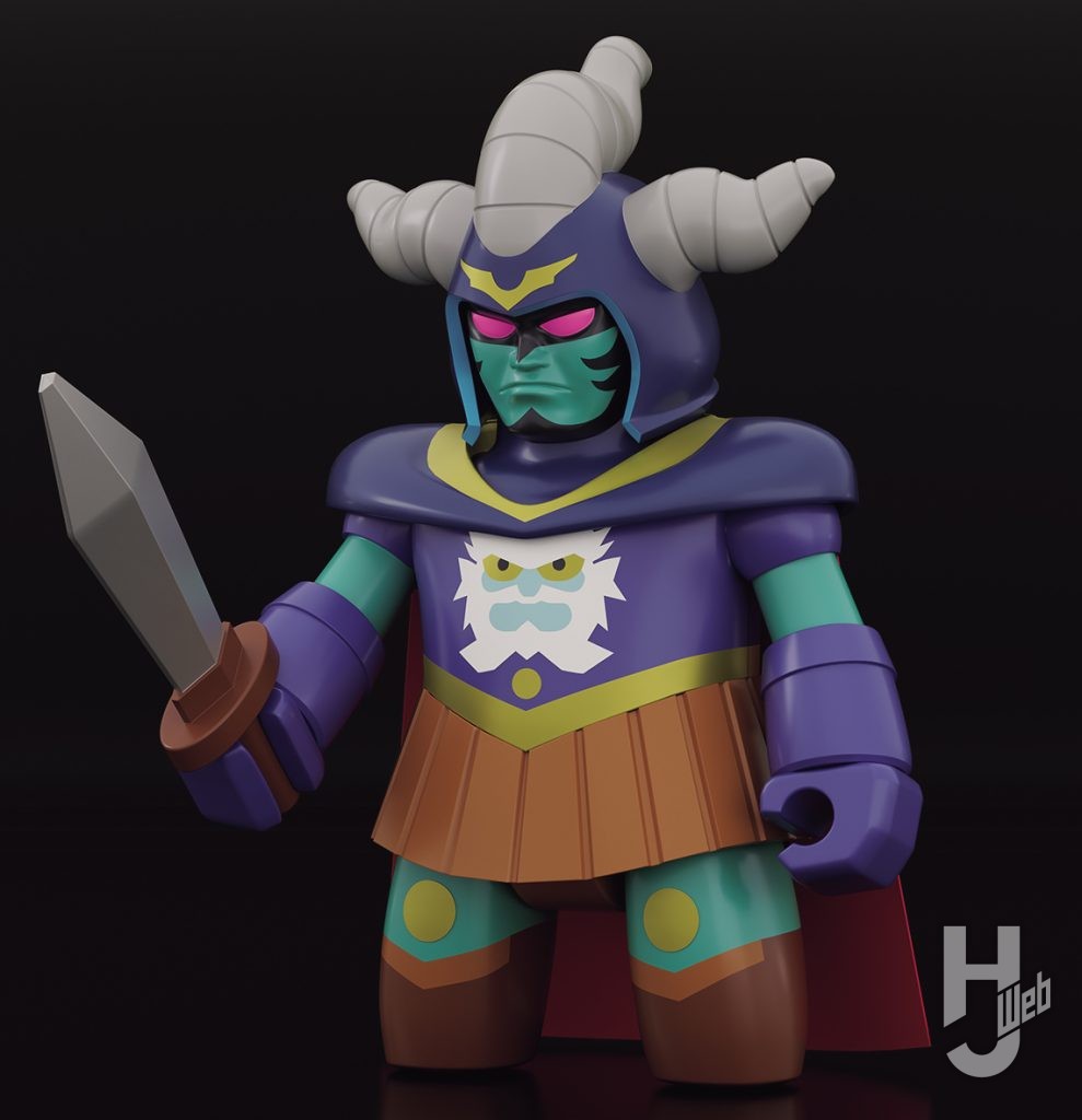 暗黒大将軍の出デフォルメフィギュアの画像