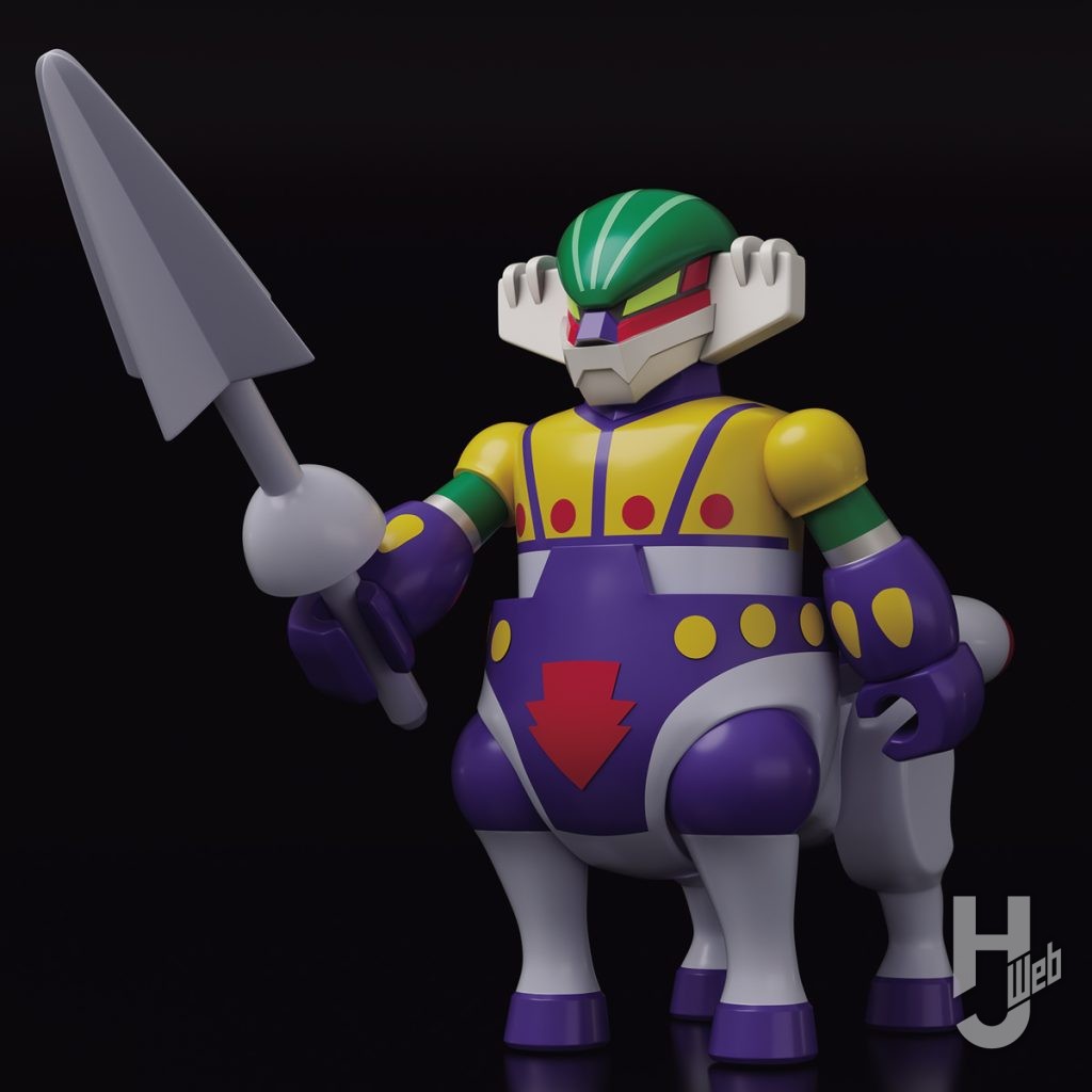 ジーグのデフォルメフィギュアのカスタイズの画像