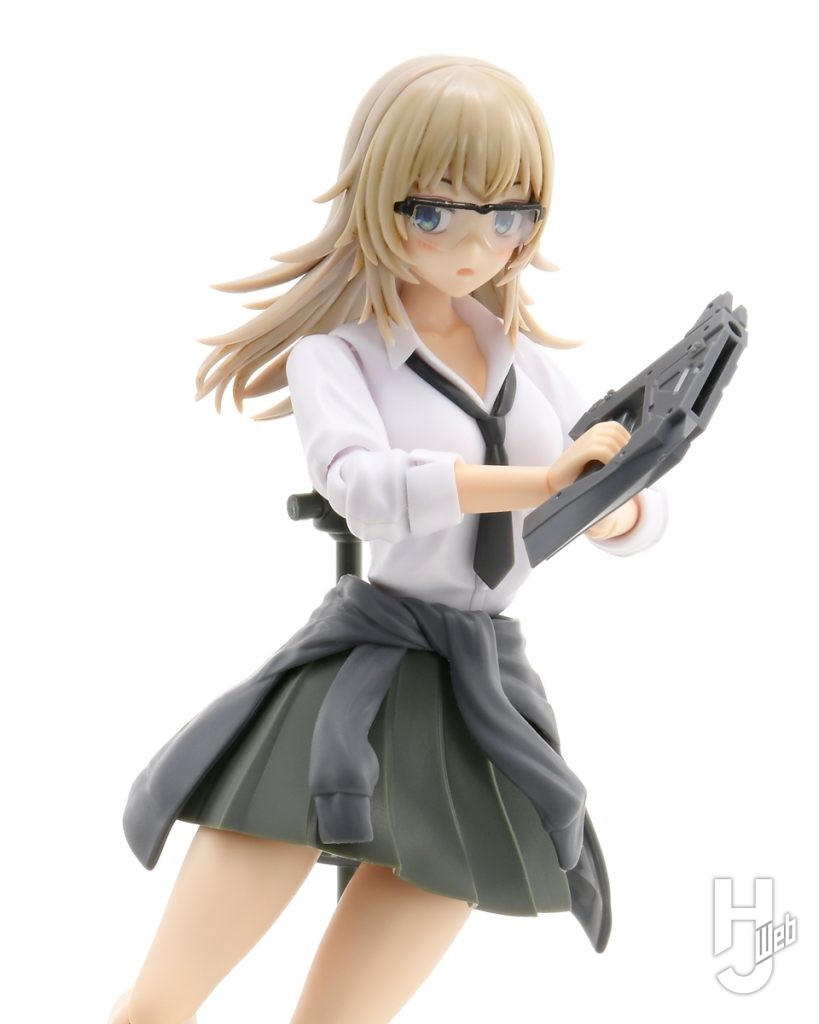 ウルフさんのプラモデルのアップ画像