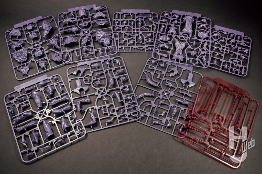 ARTPLA SCULPTURE WORKS　エヴァンゲリオン第13号機“最後の執行者”のランナーパーツ一覧の画像