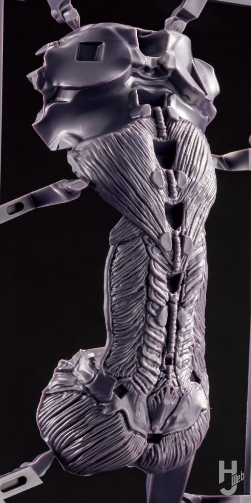 ARTPLA SCULPTURE WORKS　エヴァンゲリオン第13号機“最後の執行者”の芯材ブロックパーツのランナー状態の画像