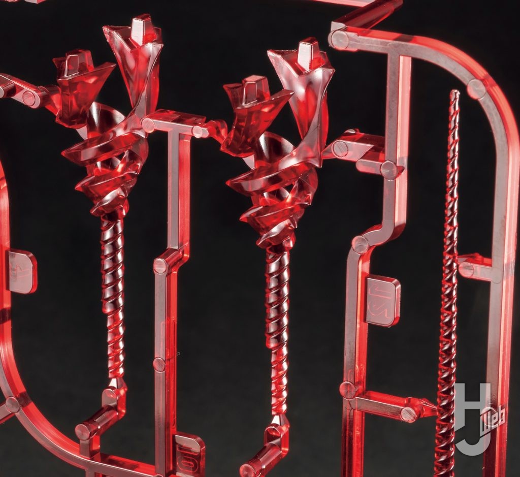 ARTPLA SCULPTURE WORKS　エヴァンゲリオン第13号機“最後の執行者”のロンギヌスの槍のランナー状態の画像