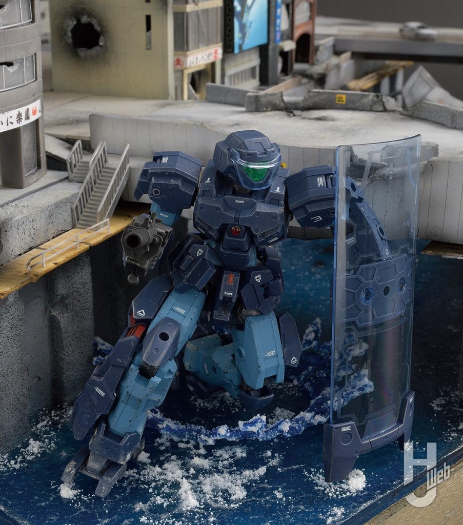 市街地ディオラマ 拡大