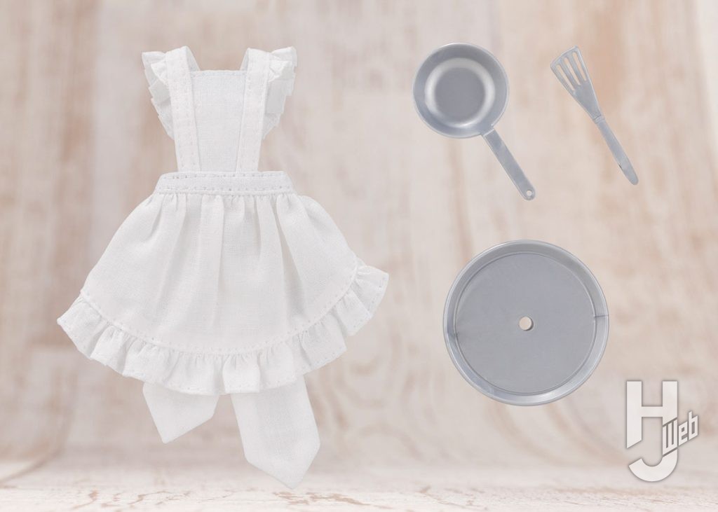 タイニークローゼットフリルエプロン【White】