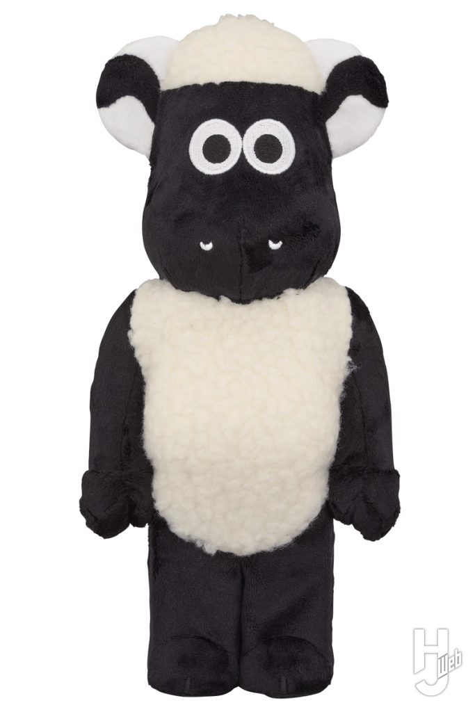 ひつじのショーンのベアブリックの画像