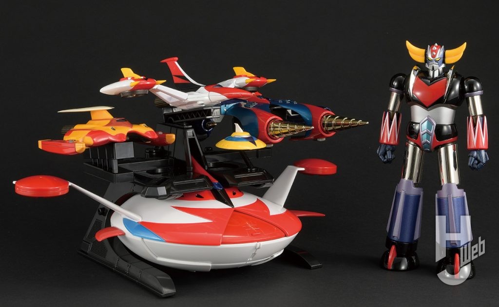 超合金魂GX-04S UFOロボグレンダイザー宇宙の王者セット 全体