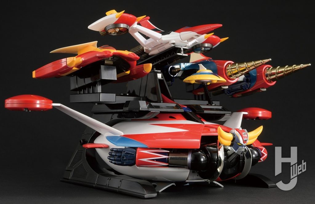 超合金魂GX-04S UFOロボグレンダイザー スペイザー 全合体