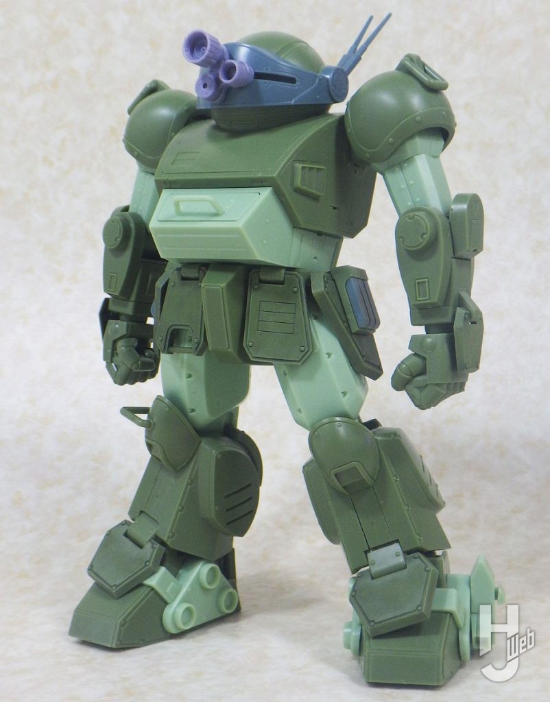 1/24 スコープドッグ用 ハイディテール スカート・アーマーキット
組み立て例　前　※本商品にはスコープドッグ本体は付属しません
