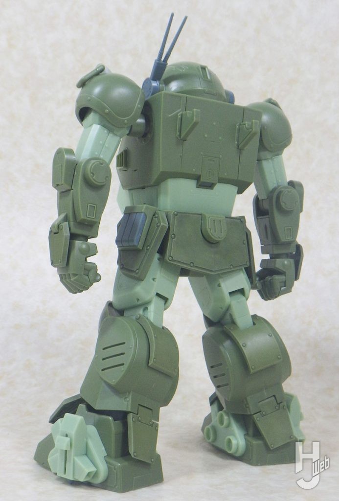 1/24 スコープドッグ用 ハイディテール スカート・アーマーキット
組み立て例　後ろ　※本商品にはスコープドッグ本体は付属しません
