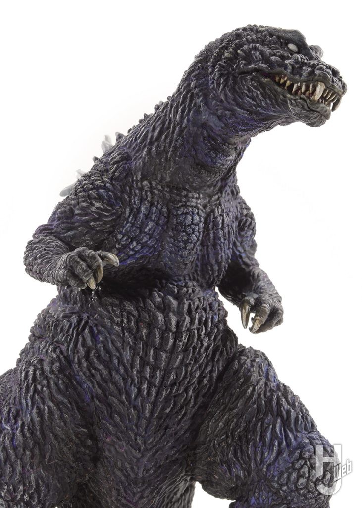 ゴジラ(2001)のプラモデル作例のアップ画像その2