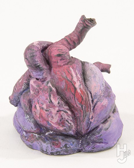 ゴジラ(2001)のプラモデルの心臓の画像その2