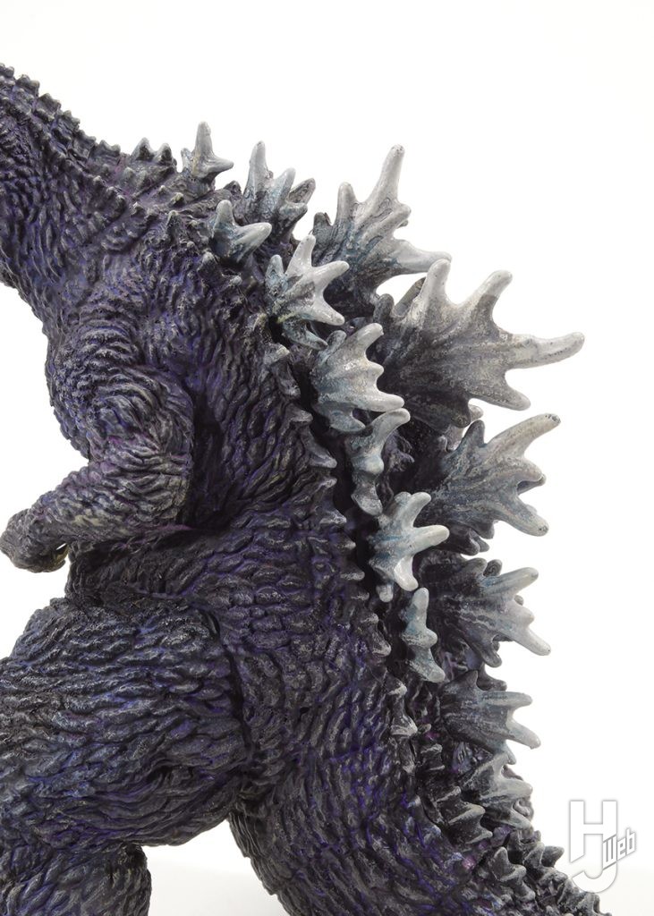 ゴジラ(2001)のプラモデル作例のアップ画像その1