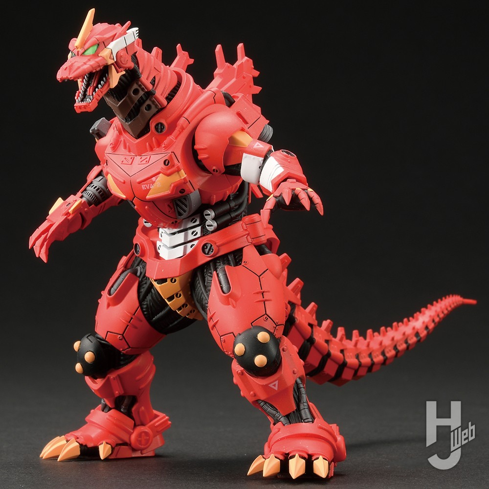 激造シリーズ 3 式機龍 エヴァカラーVer.の2号機カラーの画像