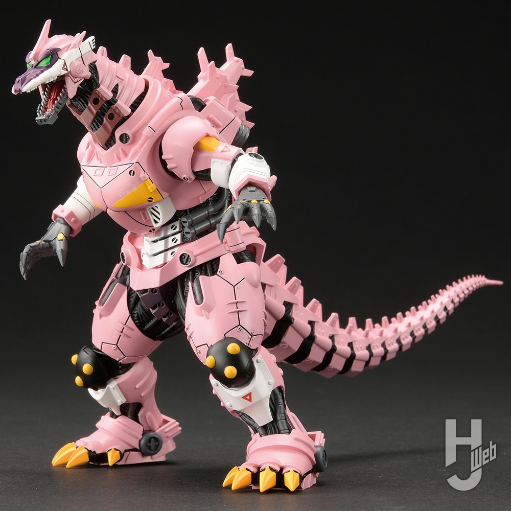 激造シリーズ 3 式機龍 エヴァカラーVer.の8号機カラーの画像