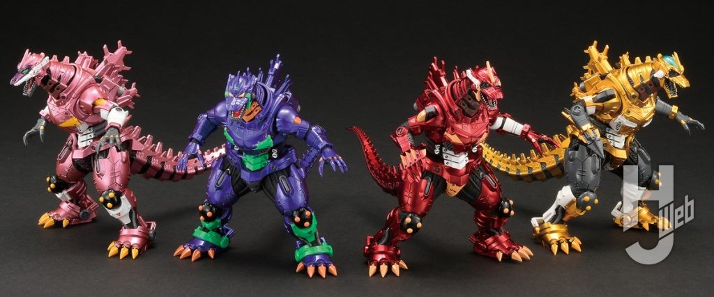 激造シリーズ 3 式機龍 エヴァカラーVer.のメタリックカラー版の一覧画像