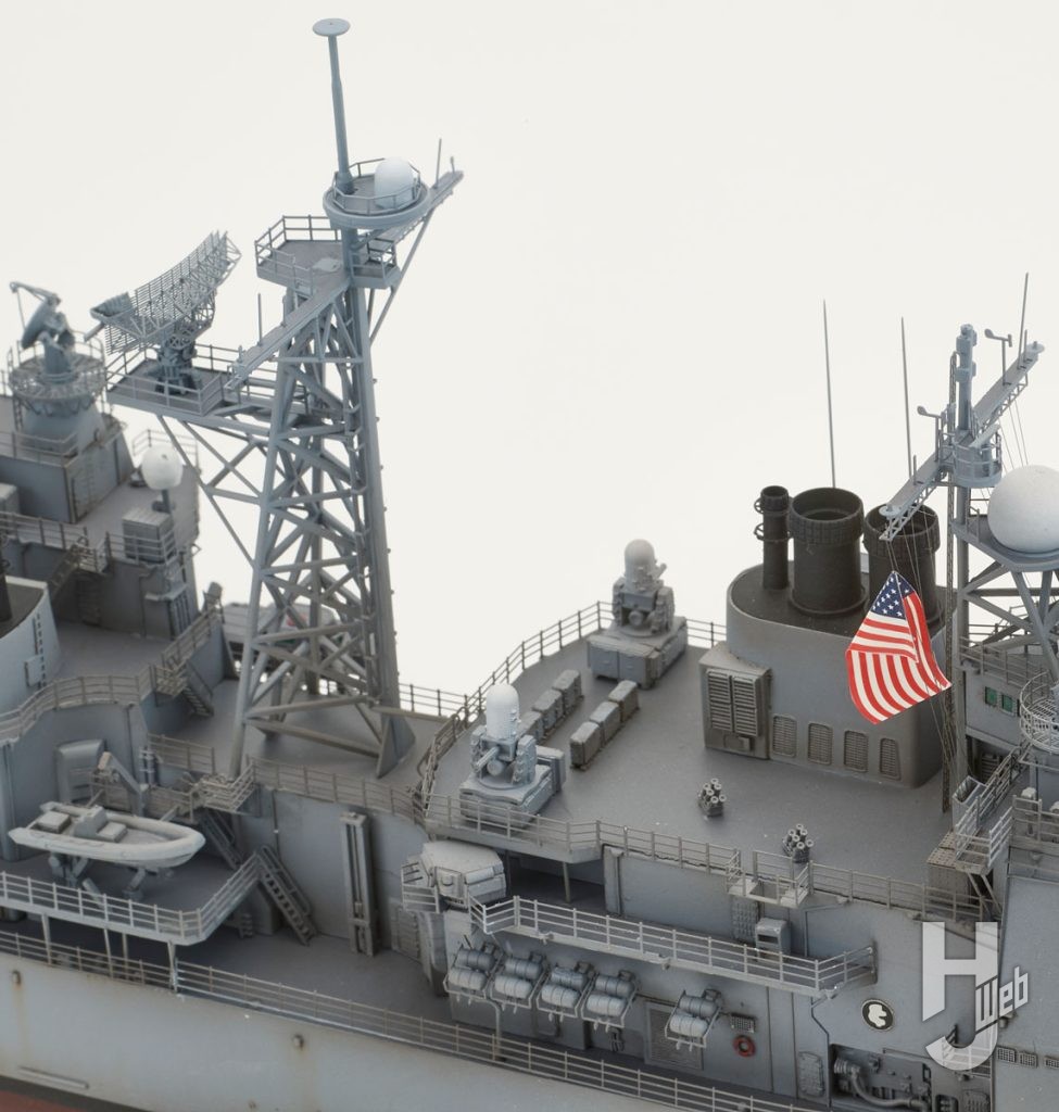 メインマストと第1煙突付近