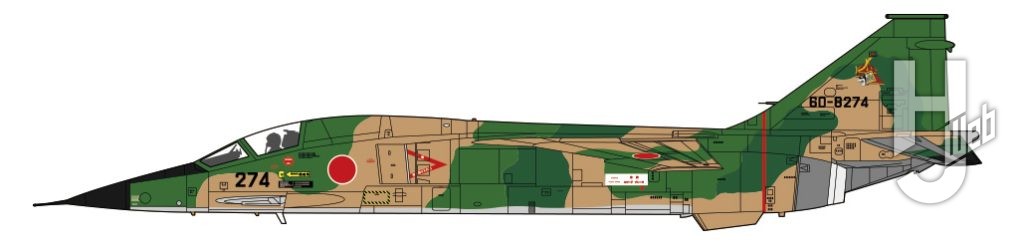F-1支援戦闘機　正面