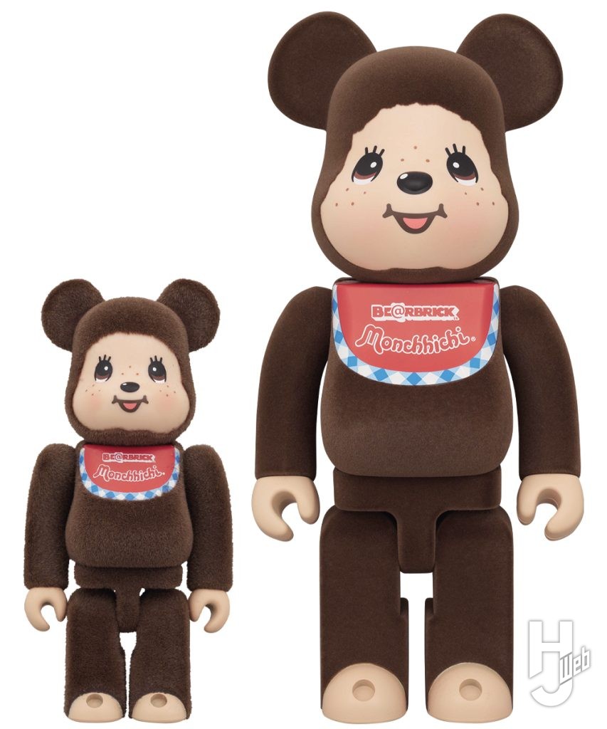 モンチッチのベアブリックの画像