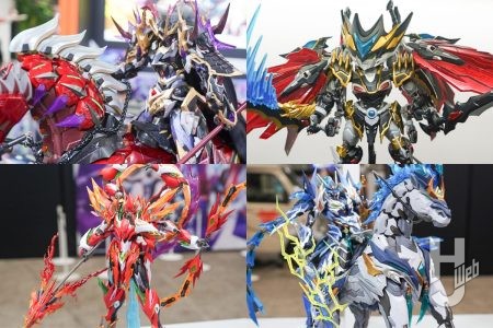 「三国志」などをモチーフにした大ボリュームのキットが日本上陸！ ボリューム満点＆塗装済みで素組みでも大迫力　ワンフェスレポート【MOTOR NUCLEAR（摩動核）／ワンフェス2026[冬]】