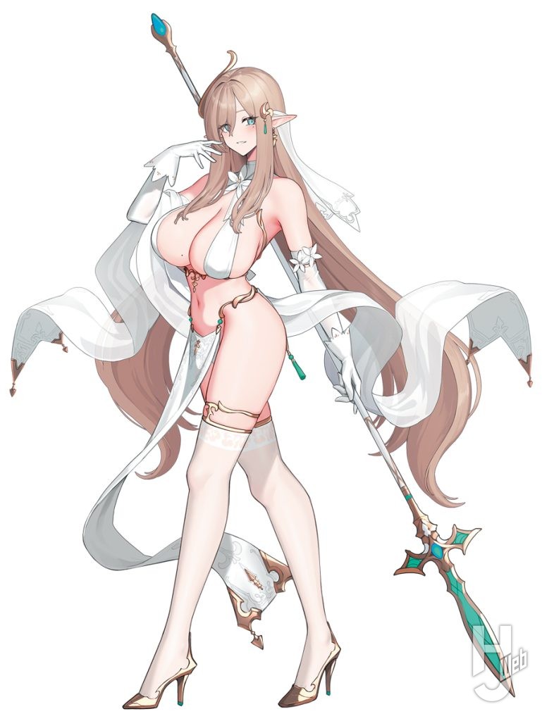 第13村人 ゼフィア【ヴェルテクス 1/6】のイラスト