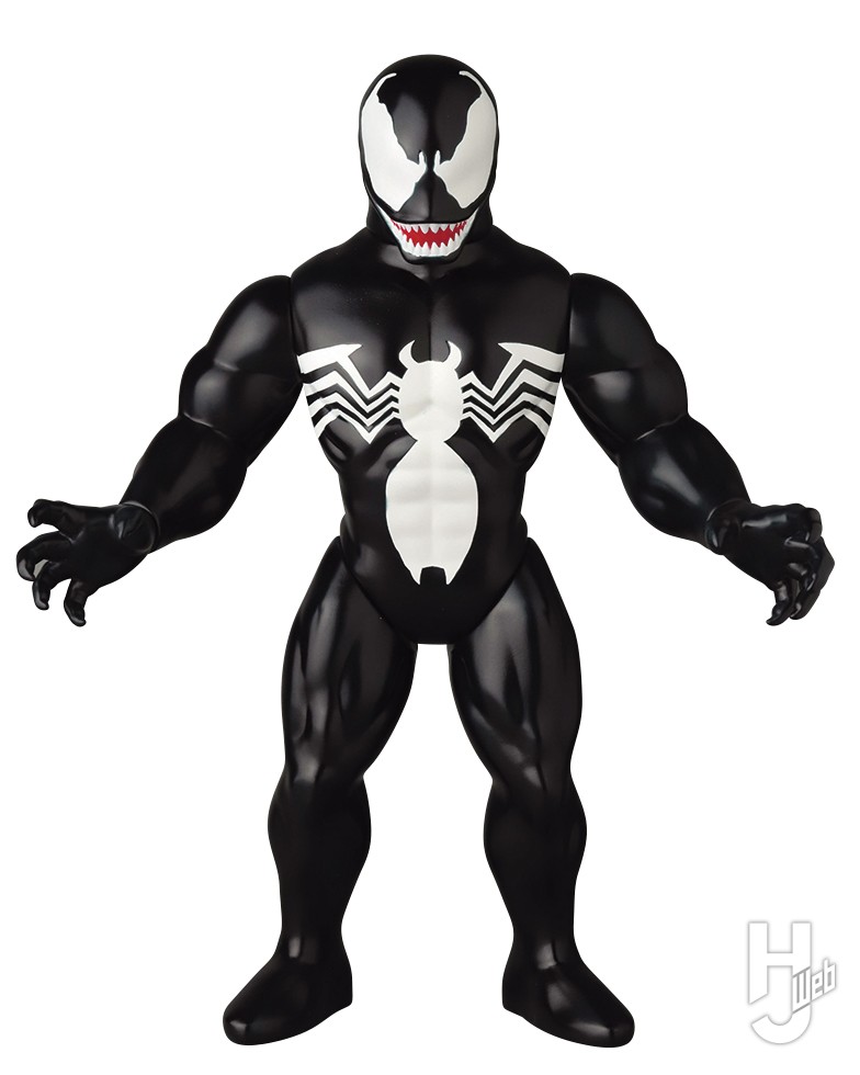 ヴェノムのソフビフィギュアの画像