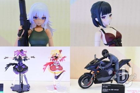 創彩少女庭園「トレーニングウルフさん」「YOMI【水着】」が初公開！「アフタースクール 瑠衣のバイクセット」「エクストリーム スポーツバイク 2ndカラー」などの最新アイテムも展示【コトブキヤコレクション2026】