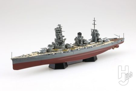 日本海軍 戦艦 山城 1944 （金属砲身付き）