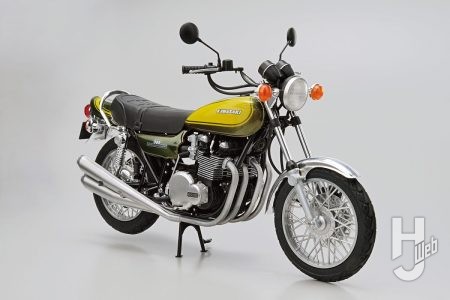 【2026年6月新製品】青島文化教材社「1/12 カワサキ Z1 900 SUPER4 ’73 カスタムパーツ付き」