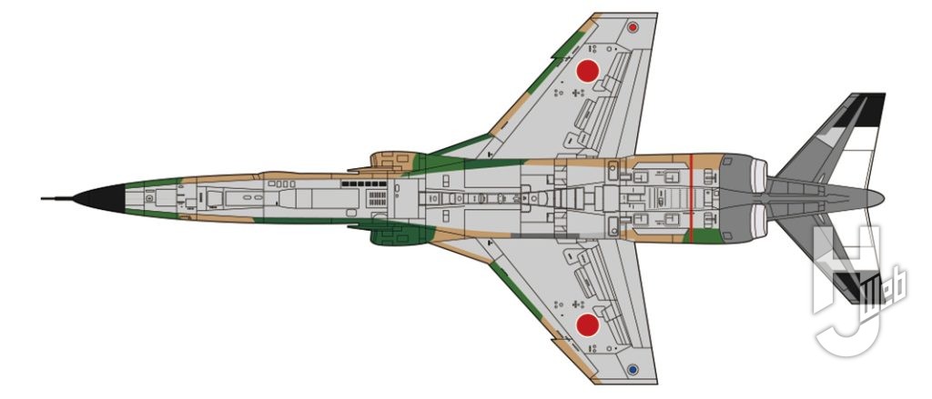 F-1支援戦闘機　裏面
