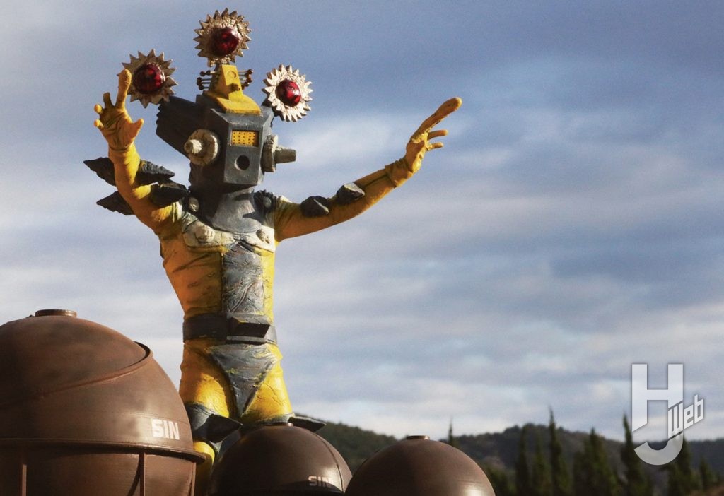 コモリプロジェクト宇宙超人スチール星人デコマス