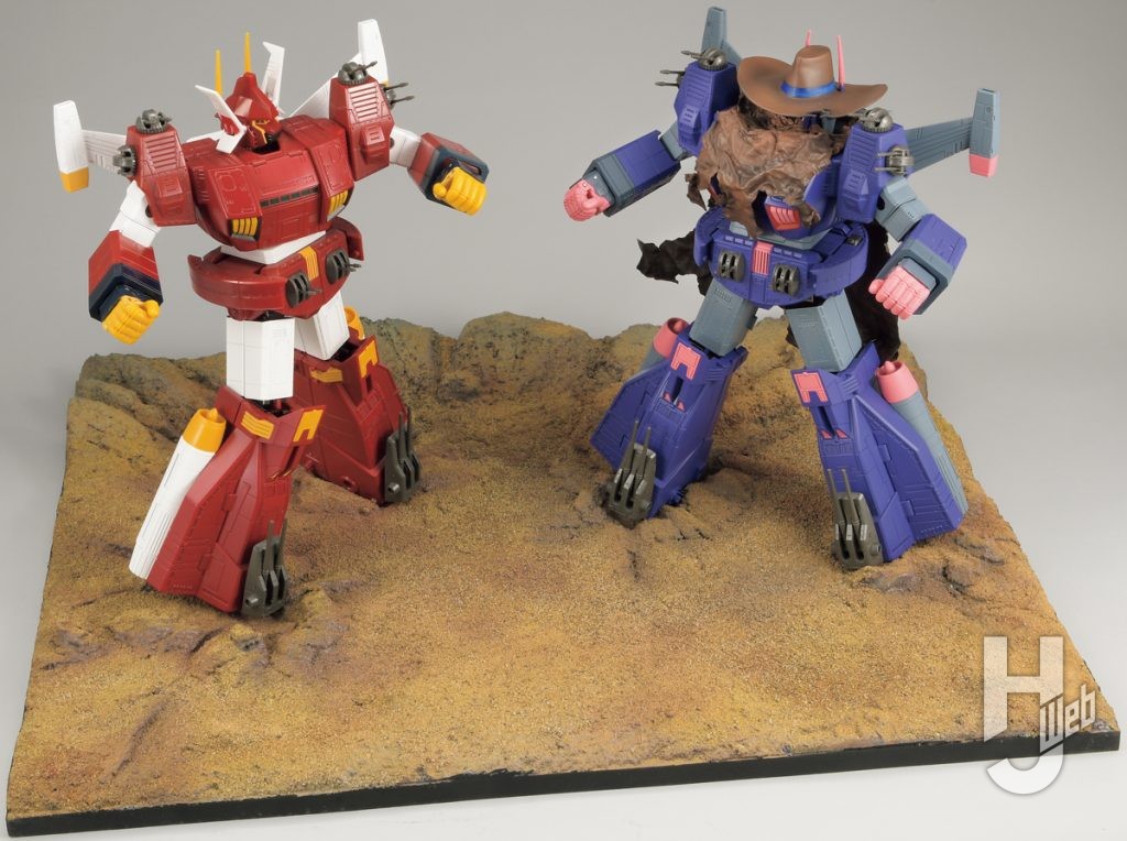 超合金魂アイアンギアー「TAMASHII-NATION-2025」展示用ディオラマ俯瞰