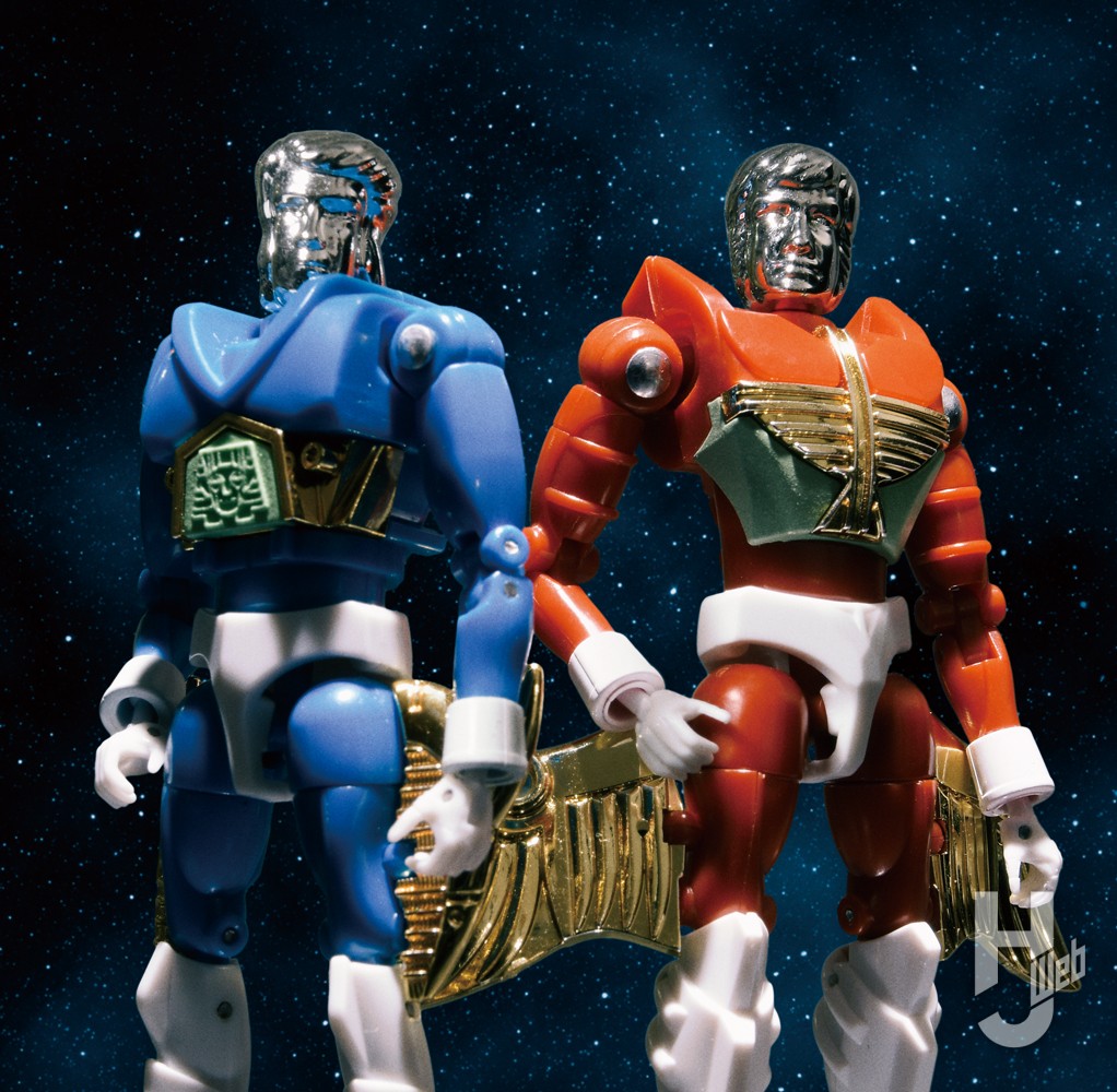 「LEGACYSOUL-ミクロマン-コマンド2号」と「LEGACYSOUL-ミクロマン-コマンド1号」