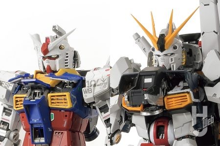 ガンプラブランド「PERFECT GRADE UNLEASHED」比較！ 第1弾「RX-78-2 ガンダム」と第2弾「RX-93 νガンダム」を見比べて技術の進化を確認してみよう！