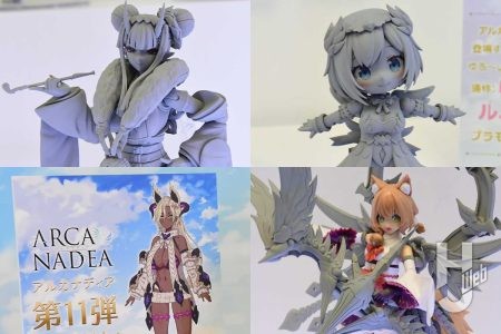 アルカナディア「ゆるカナ ルミティア」原型が展示！「ゼノアルマ」新作やの新たなキャラクター3体も登場【コトブキヤコレクション2026】