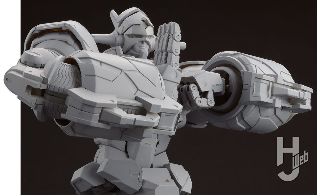 GEAR戦士電童
ポージング2　ハンドパーツは五指がフル可動